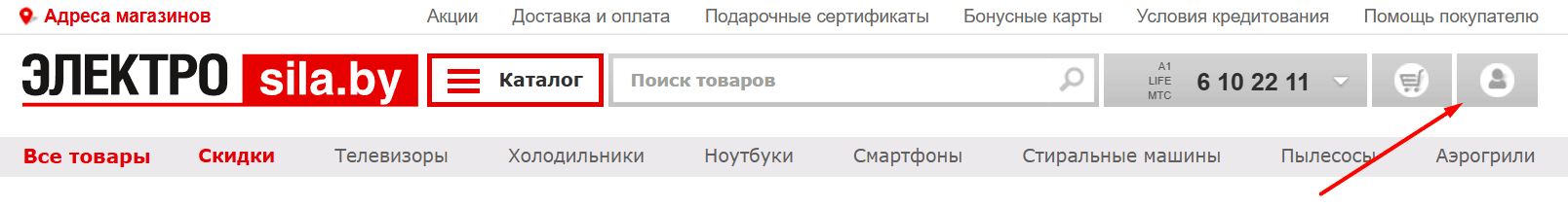 Главная страница «ЭЛЕКТРОСИЛА» (sila.by)