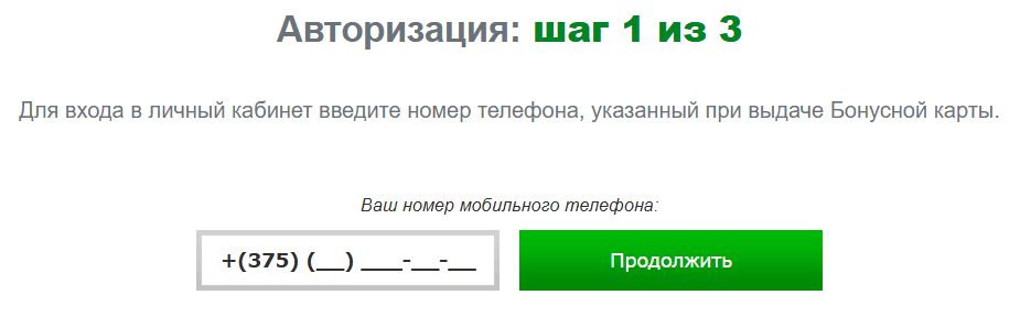 Форма входа в личный кабинет «ЭЛЕКТРОСИЛА» (sila.by)
